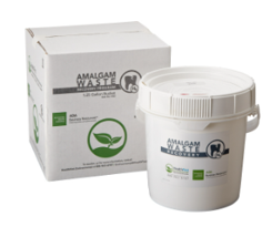 Amalgam 1.25 gallon container